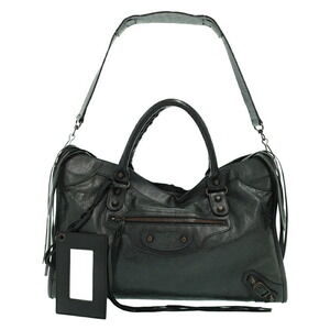 Balenciaga The City Leather Shoulder Bag